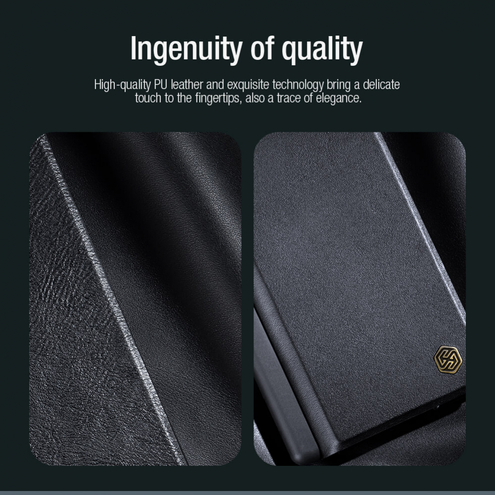 Torbica Nillkin Qin Pro Leather za Samsung F956B Galaxy Z Fold 6 crna