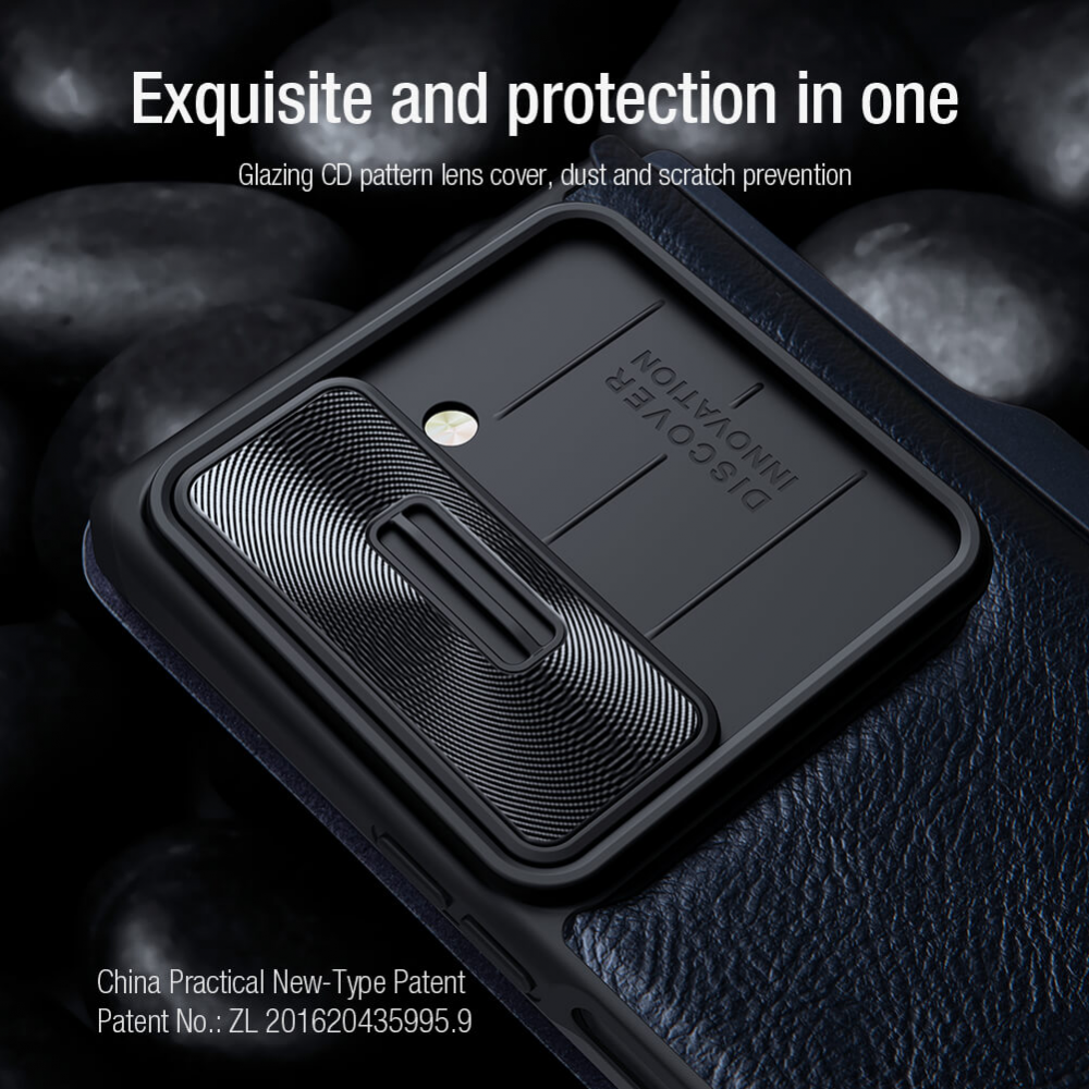Torbica Nillkin Qin Pro Leather za Samsung F956B Galaxy Z Fold 6 crna