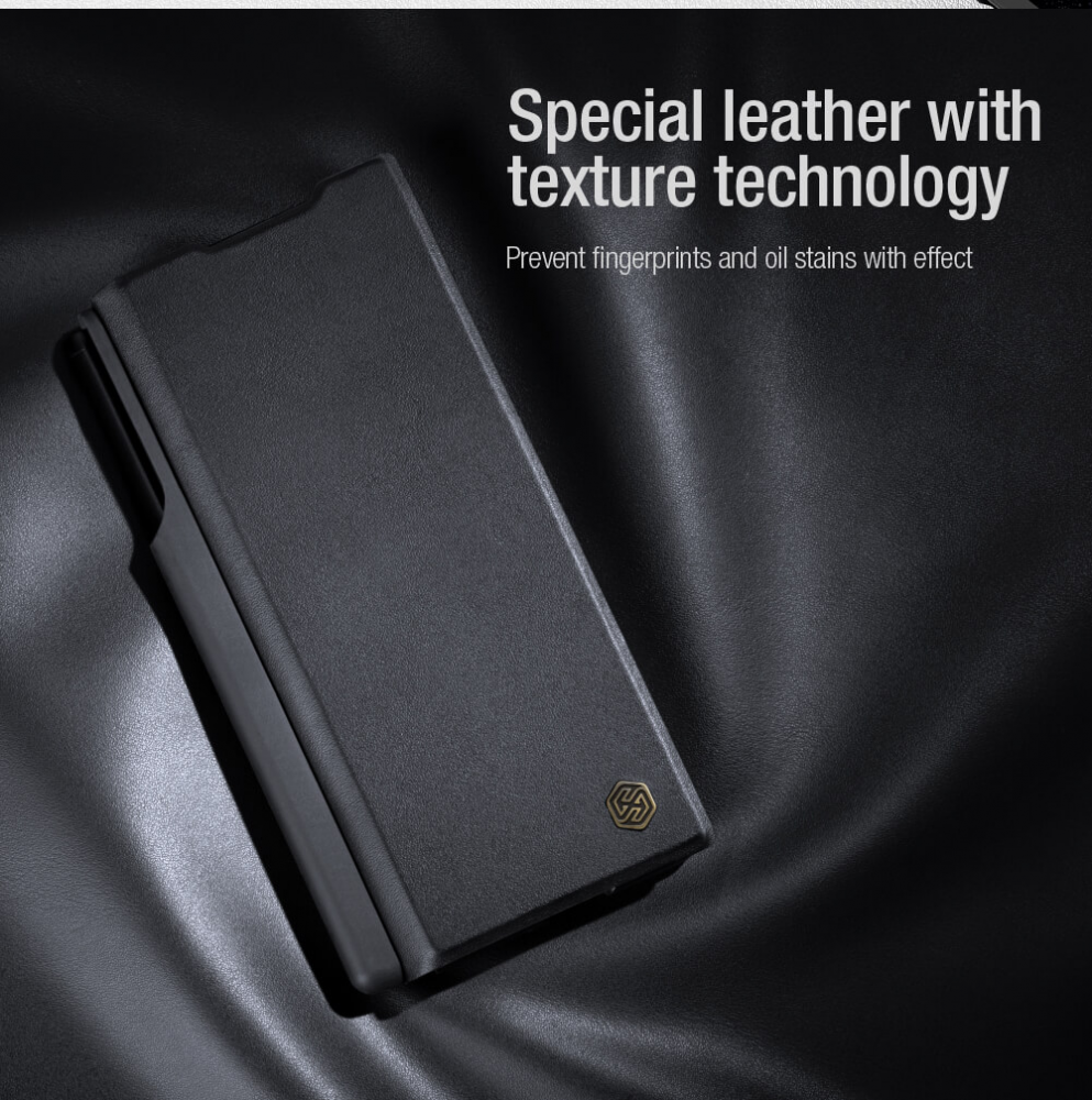 Torbica Nillkin Qin Pro Leather za Samsung F956B Galaxy Z Fold 6 crna