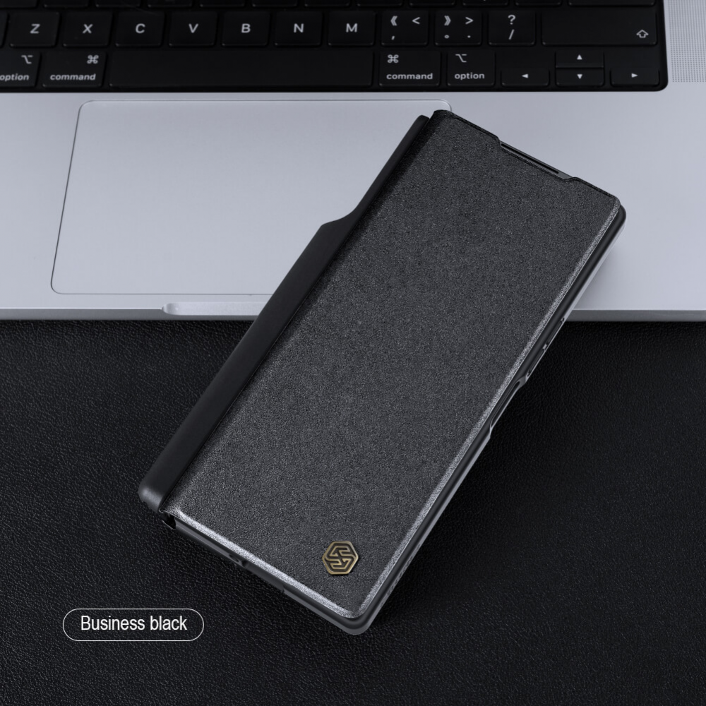 Torbica Nillkin Qin Pro Leather za Samsung F956B Galaxy Z Fold 6 crna
