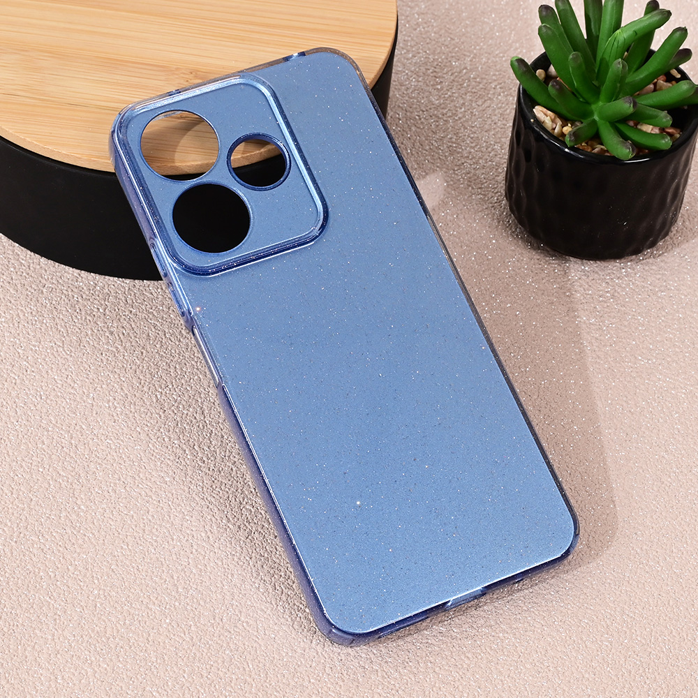 Torbica Sparkle Dust za Xiaomi Redmi 13 4G plava