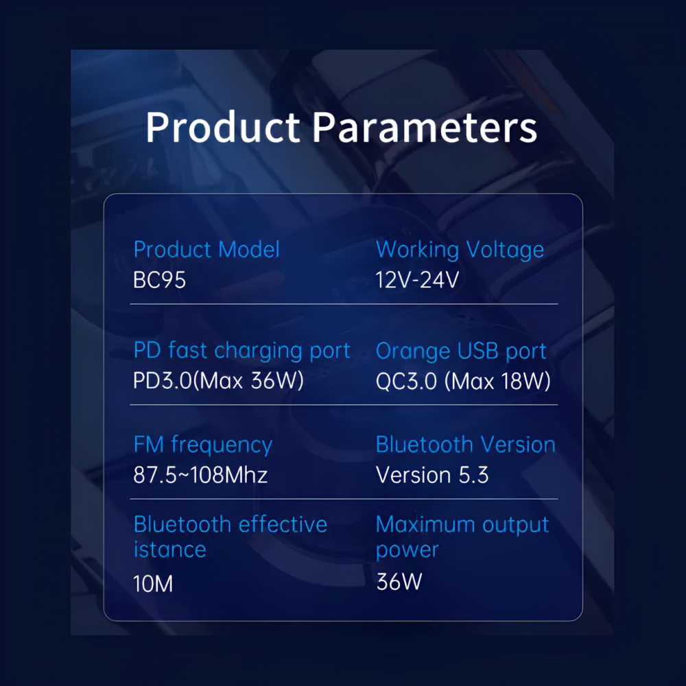 FM transmiter BC95