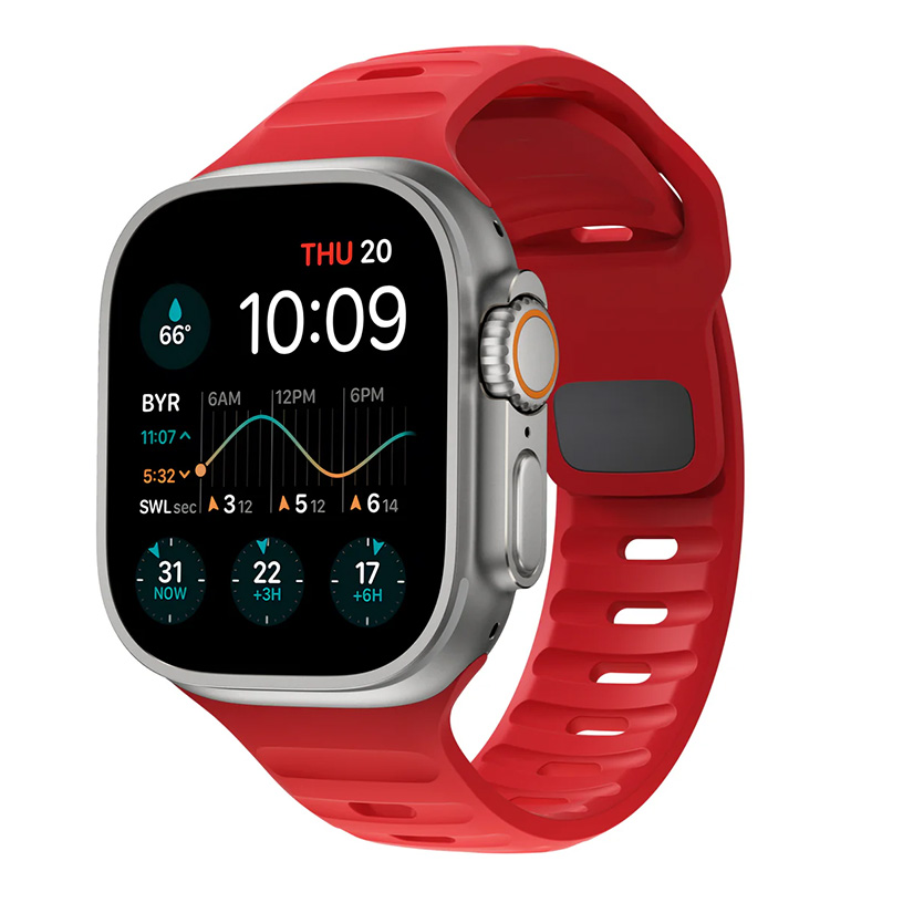 Narukvica za Apple watch 45/49mm crvena