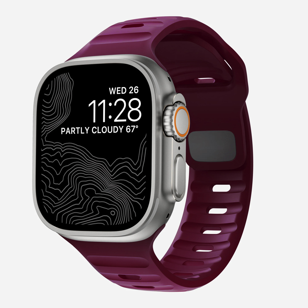 Narukvica za Apple watch 45/49mm bordo