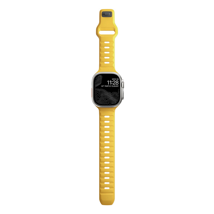 Narukvica za Apple watch 45/49mm tamno zuta