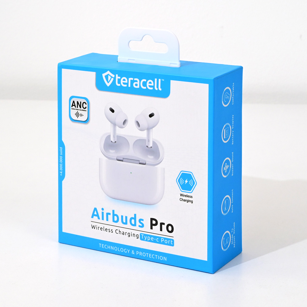 Bluetooth slusalice Teracell Airbuds Pro bele
