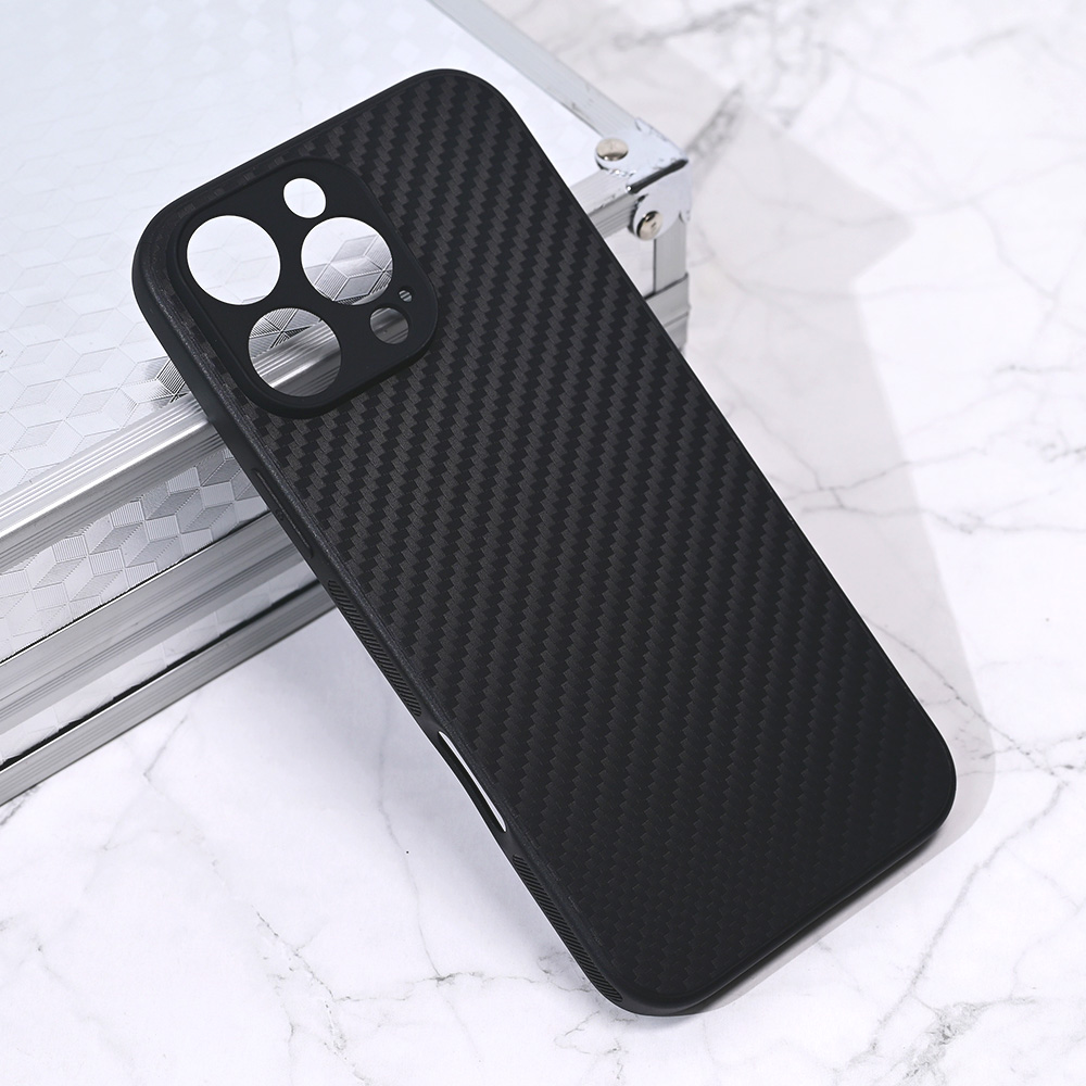 Torbica Carbon fiber za iPhone 16 Pro Max 6.9 crna