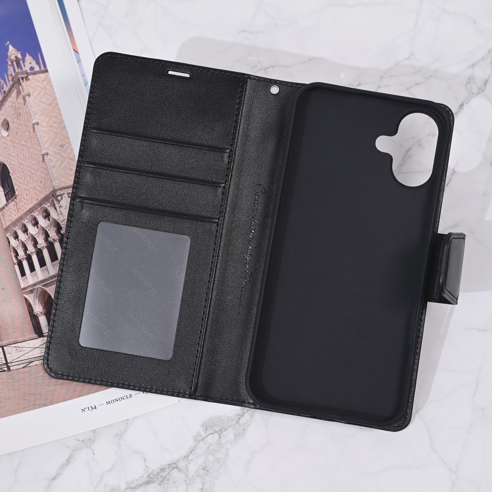 Torbica Hanman Canvas ORG za iPhone 16 Plus 6.7 crna