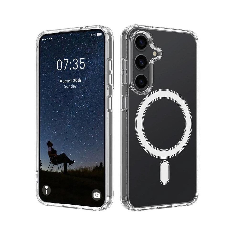 Torbica Magsafe za Samsung S911B Galaxy S23 transparent