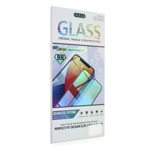 Zastitno staklo Tempered glass 21D za iPhone 16 6.1 crna