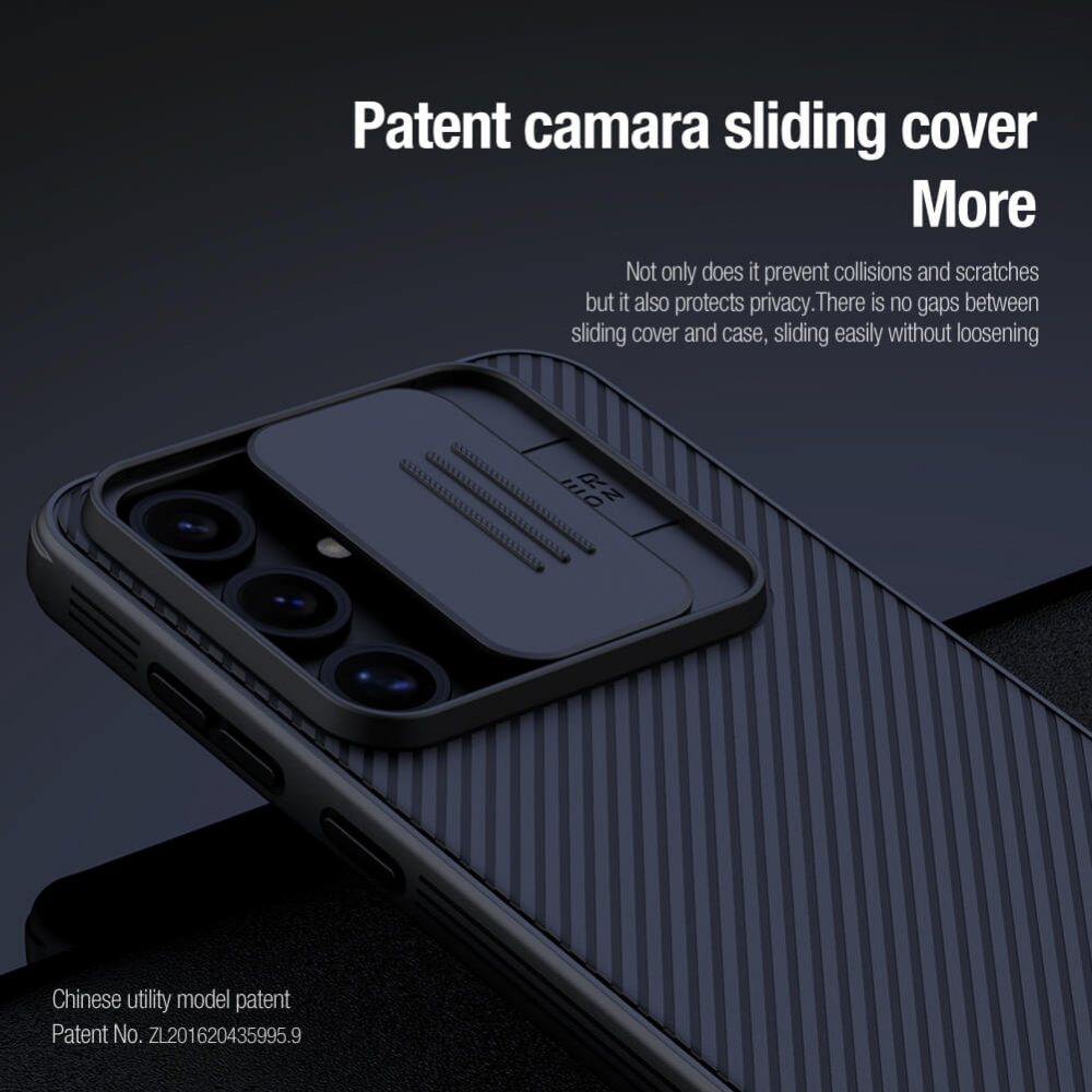 Torbica Nillkin CamShield Pro za Samsung S721B Galaxy S24 FE crna