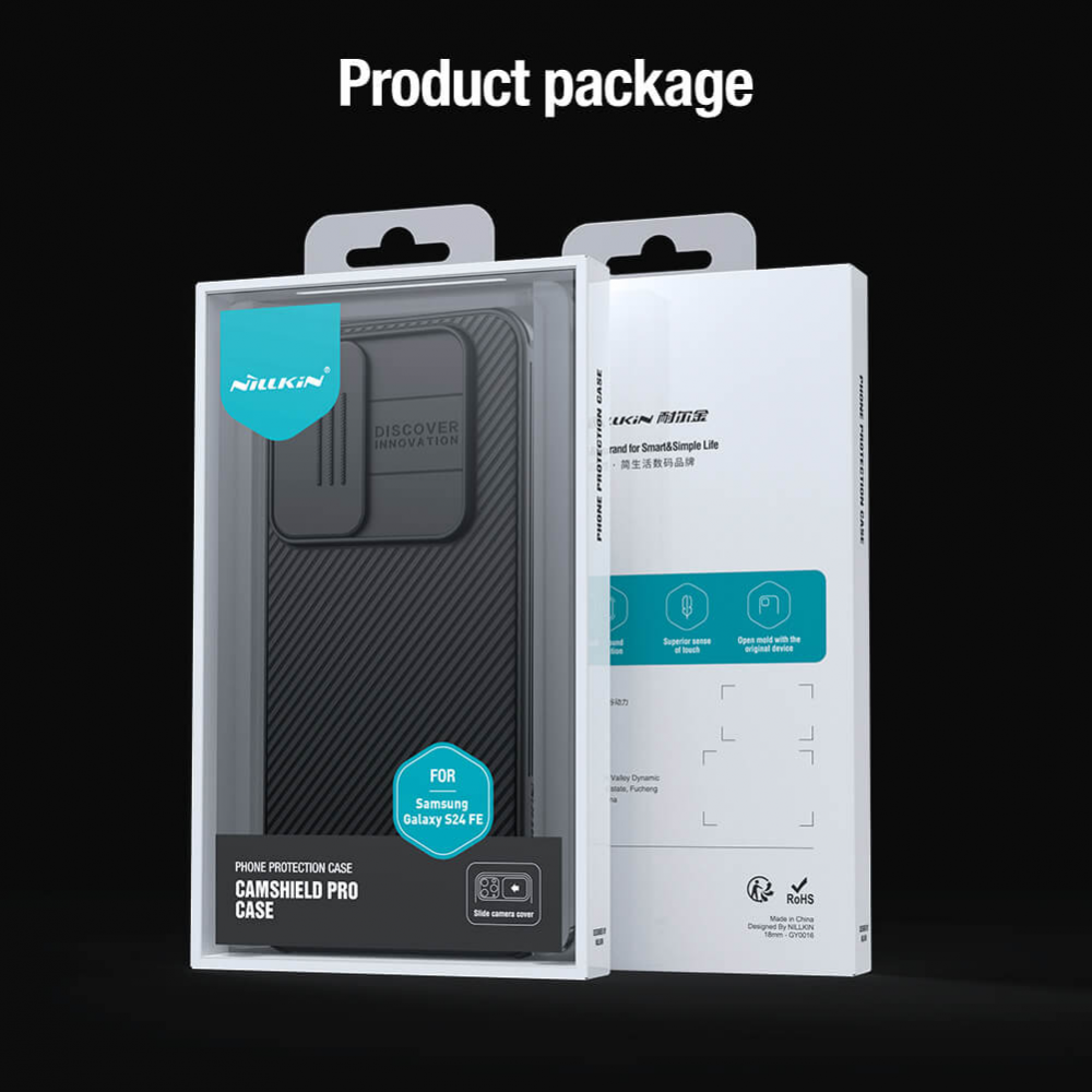 Torbica Nillkin CamShield Pro za Samsung S721B Galaxy S24 FE crna