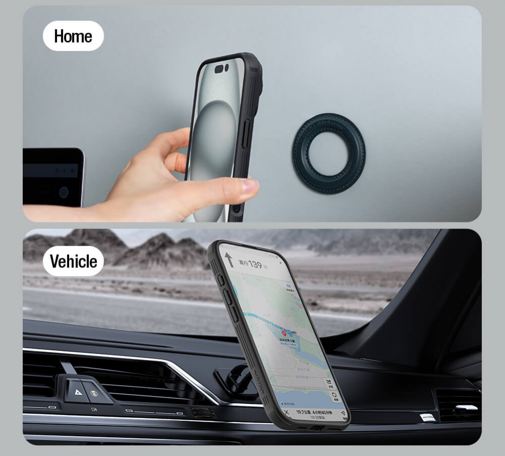Torbica Nillkin CamShield Prop Magnetic za iPhone 16 Pro 6.3 crna