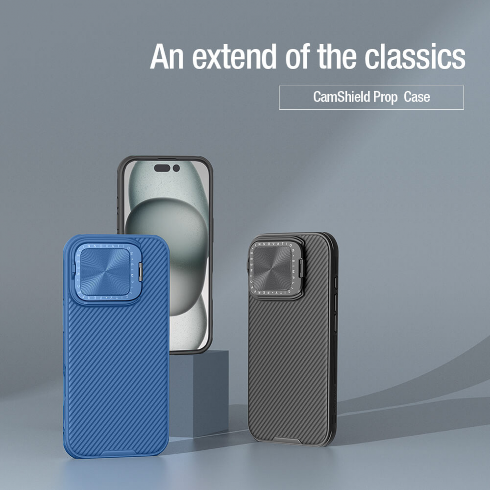 Torbica Nillkin CamShield Prop za iPhone 16 Pro 6.3 crna