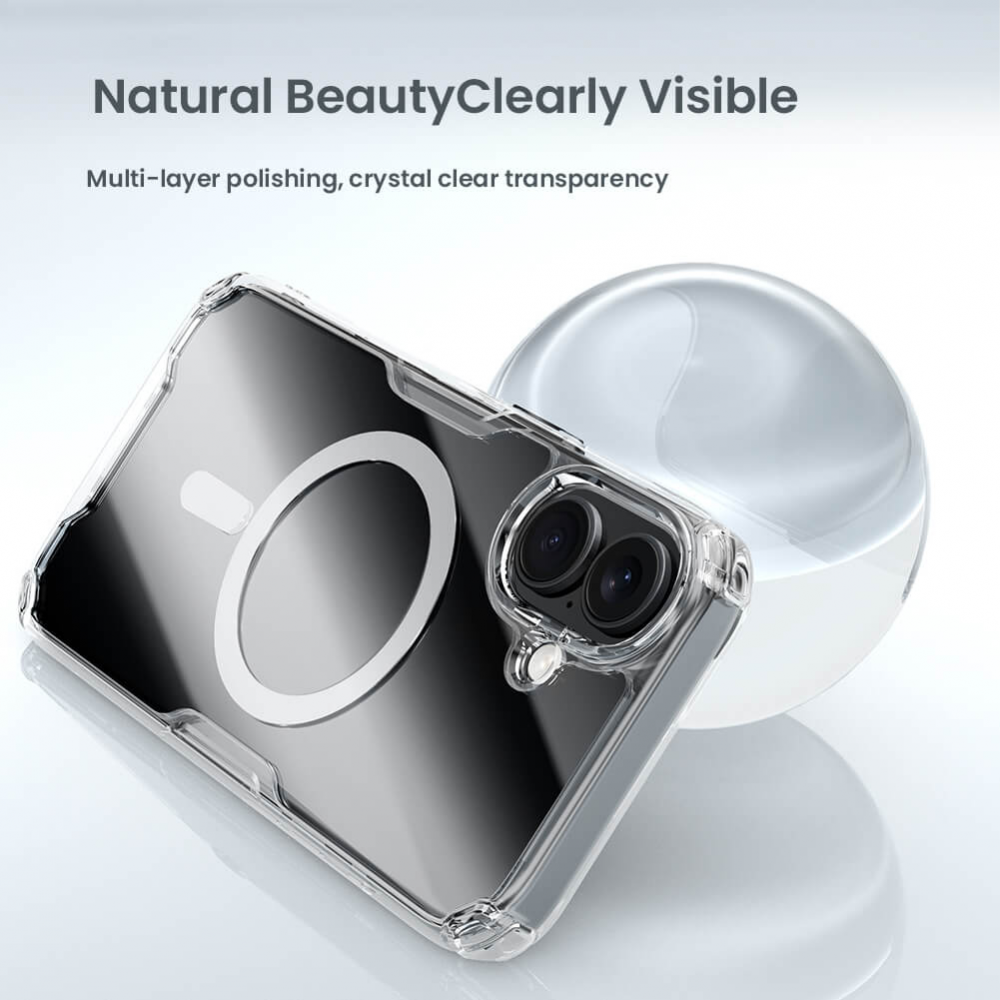 Torbica Nillkin Nature Pro Magnetic za iPhone 16 6.1 plava