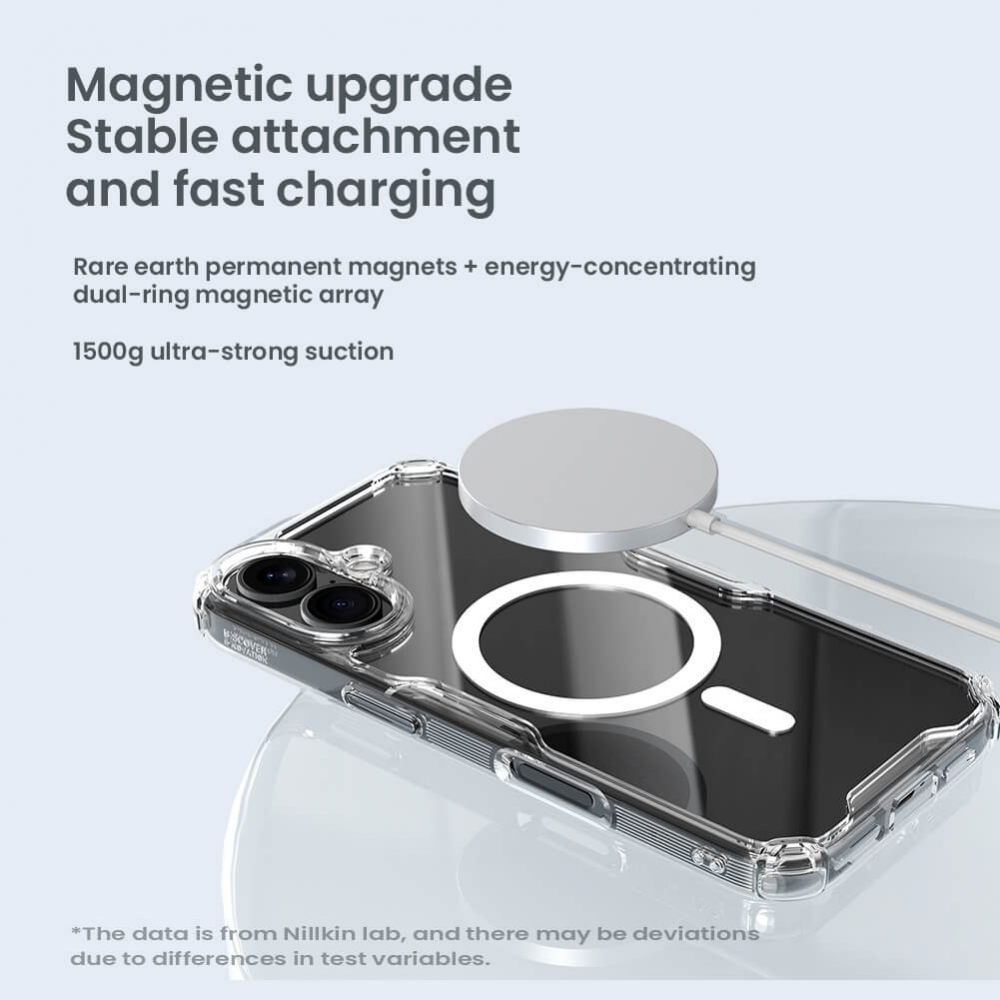 Torbica Nillkin Nature Pro Magnetic za iPhone 16 6.1 plava