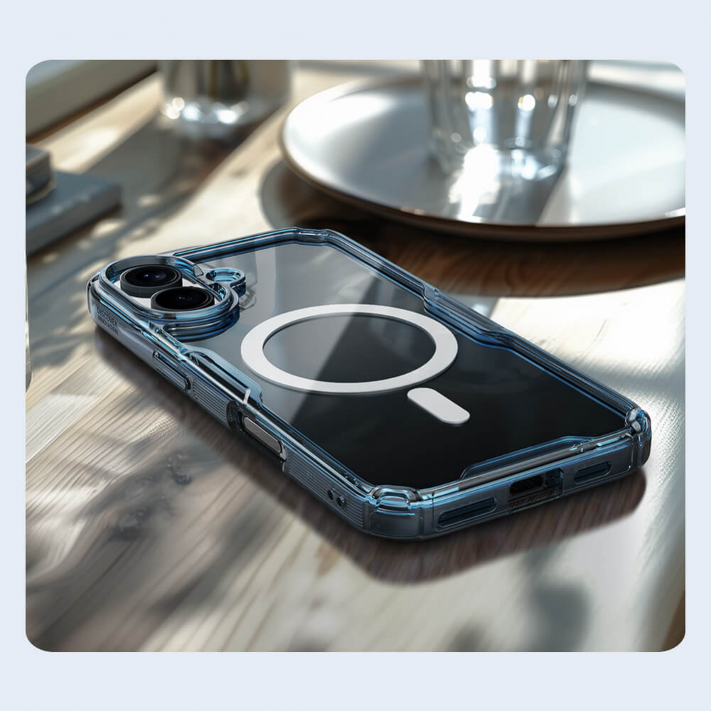 Torbica Nillkin Nature Pro Magnetic za iPhone 16 6.1 plava