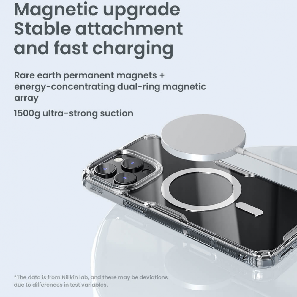 Torbica Nillkin Nature Pro Magnetic za iPhone 16 Pro Max 6.9 transparent