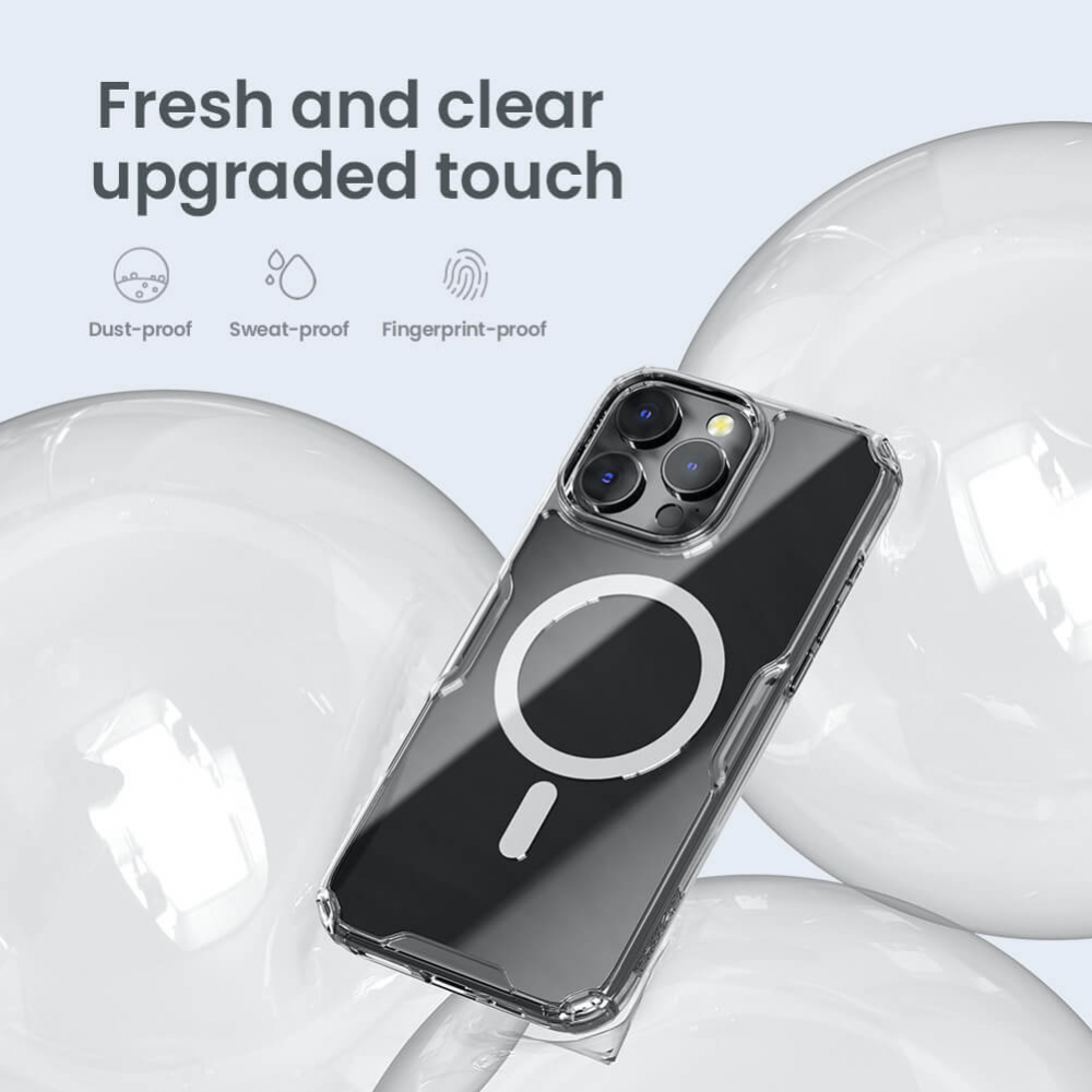 Torbica Nillkin Nature Pro Magnetic za iPhone 16 Pro Max 6.9 transparent