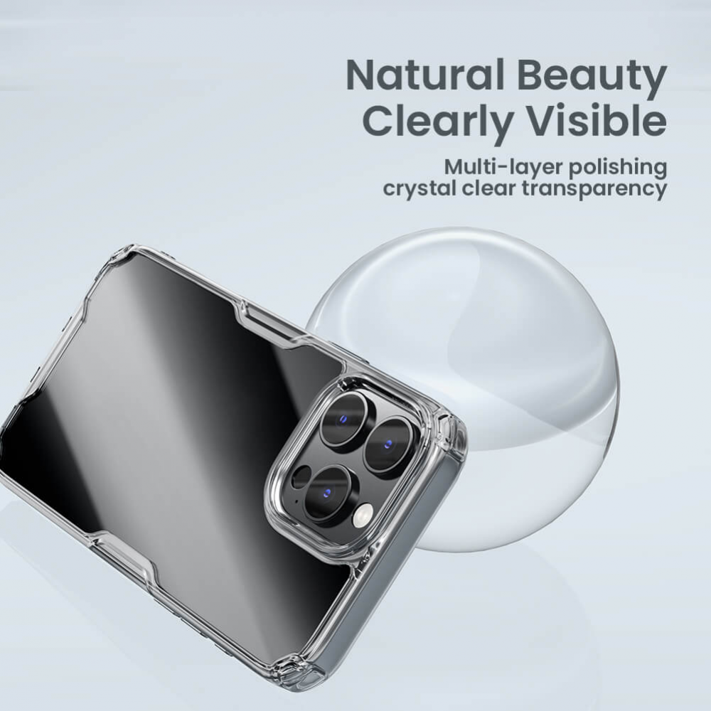 Torbica Nillkin Nature Pro za iPhone 16 Pro Max 6.9 transparent