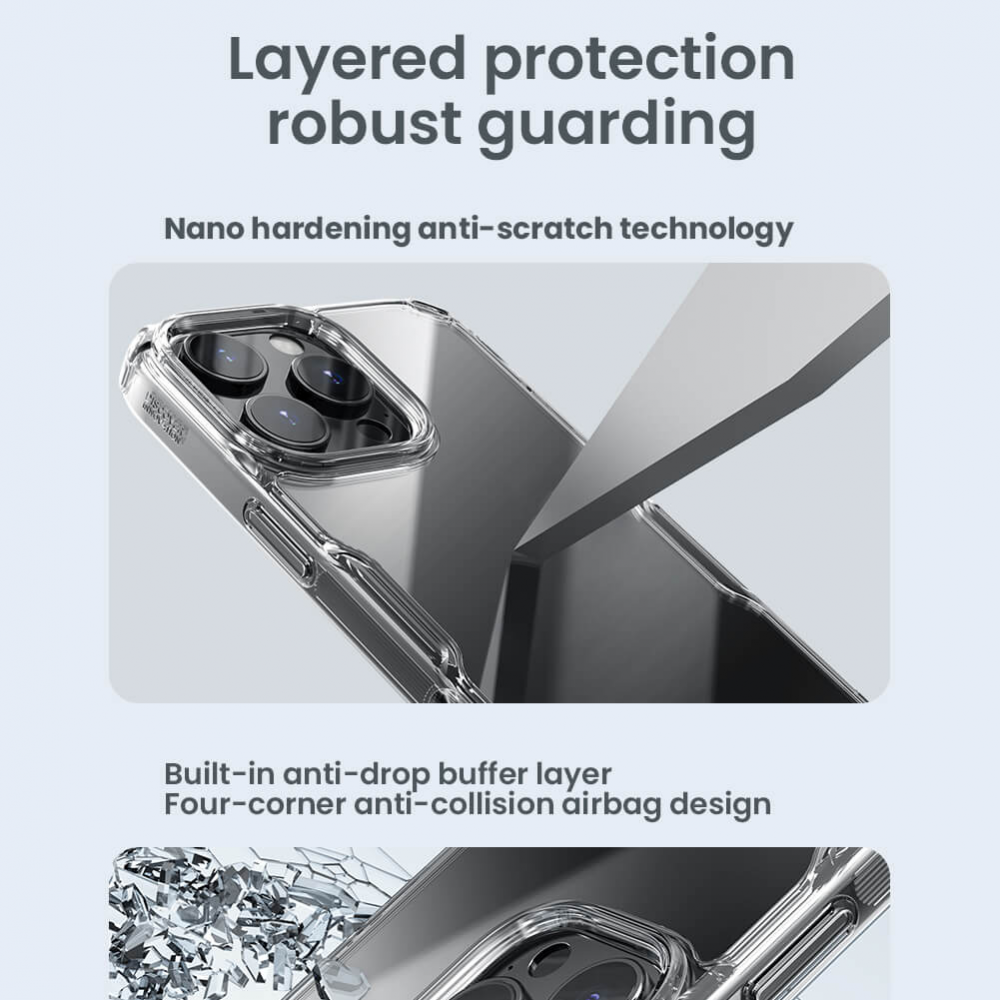 Torbica Nillkin Nature Pro za iPhone 16 Pro Max 6.9 transparent