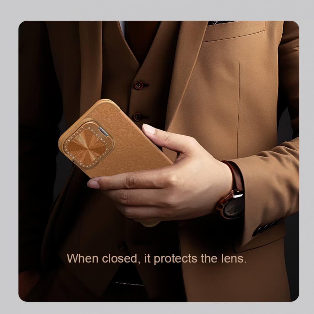 Torbica Nillkin Qin Prop za iPhone 16 6.1 crna