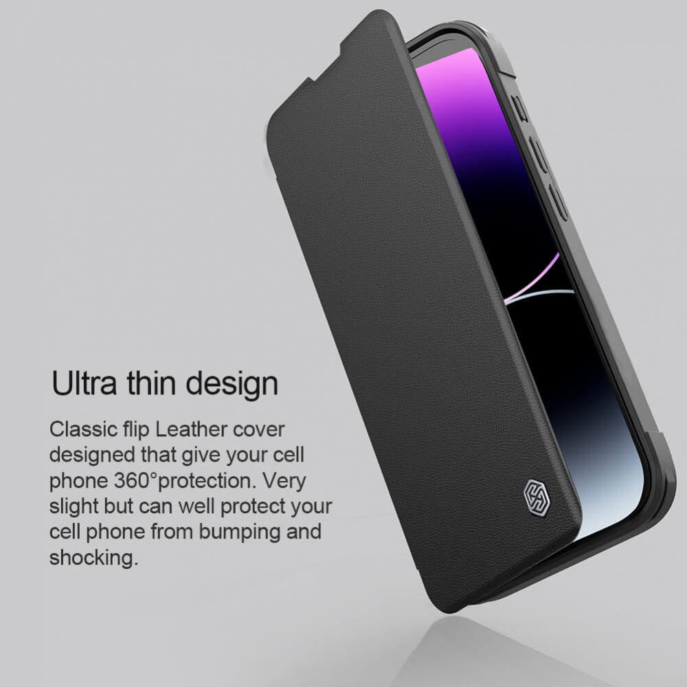 Torbica Nillkin Qin Prop za iPhone 16 6.1 crna