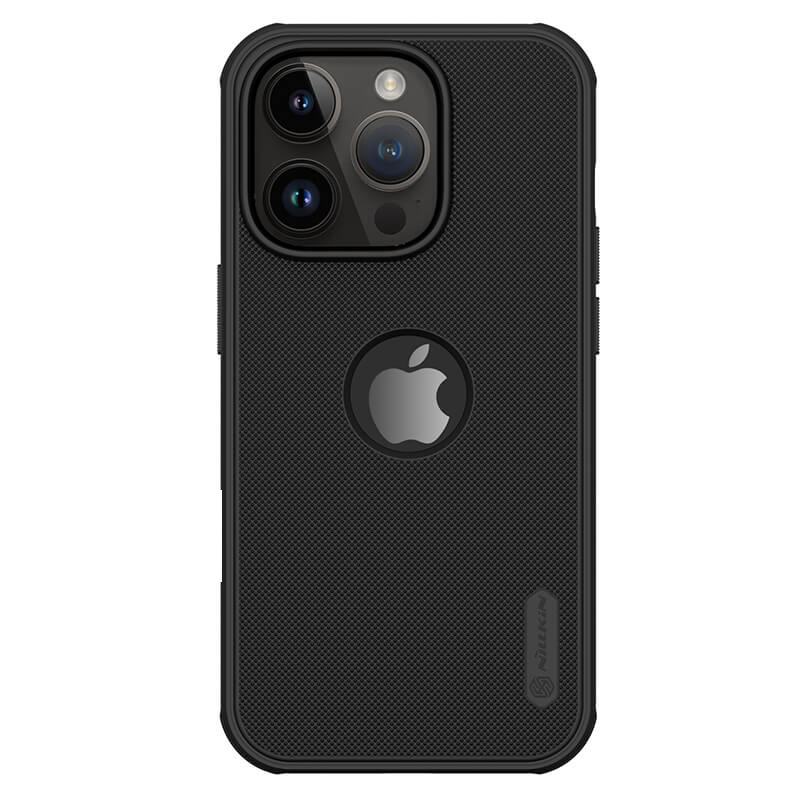 Torbica Nillkin Scrub Pro za iPhone 16 Pro 6.3 (sa otvorom za logo) crna