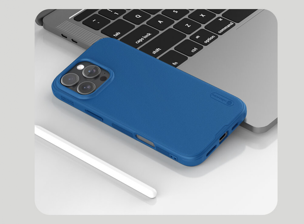 Torbica Nillkin Scrub Pro za iPhone 16 Pro 6.3 plava