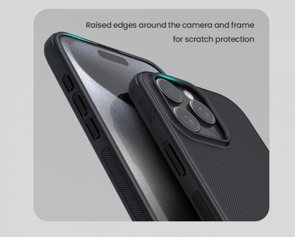 Torbica Nillkin Scrub Pro za iPhone 16 Pro 6.3 siva
