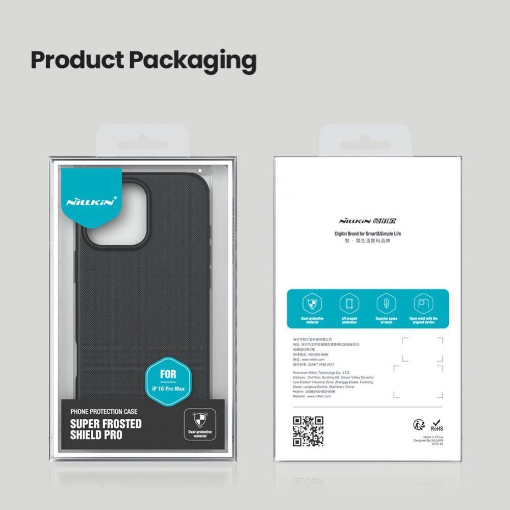 Torbica Nillkin Scrub Pro za iPhone 16 Pro Max 6.9 crna