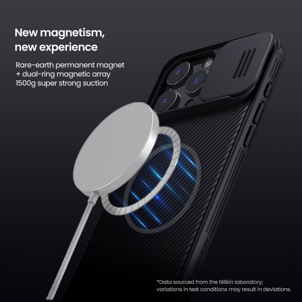 Torbica Nillkin CamShield Pro Magnetic za iPhone 16 Pro 6.3 crna