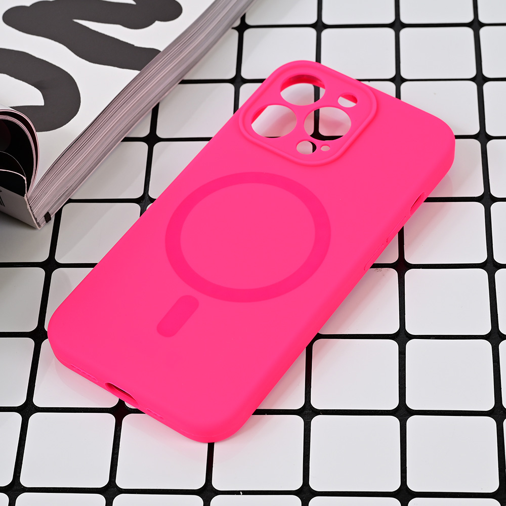 Torbica Magsafe Pure color za iPhone 13 Pro 6.1 pink