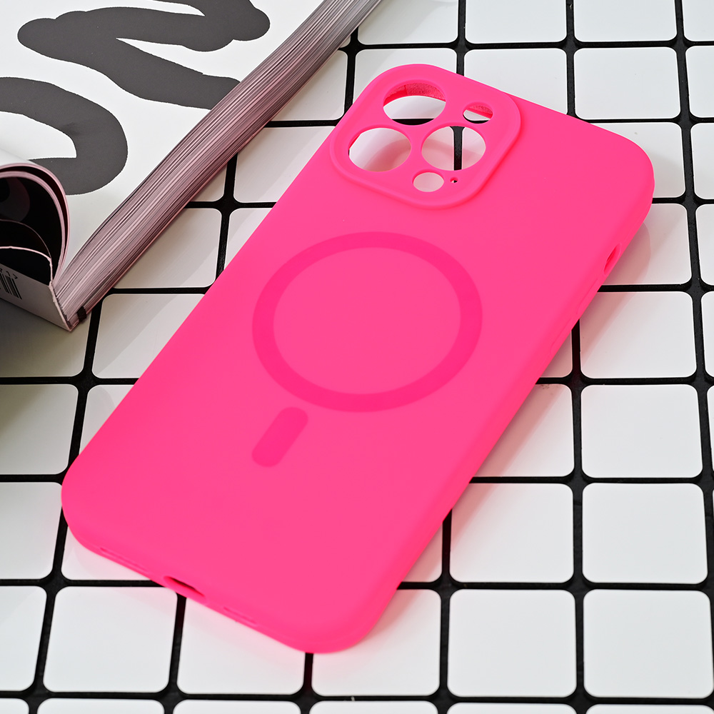 Torbica Magsafe Pure color za iPhone 13 Pro Max 6.7 pink