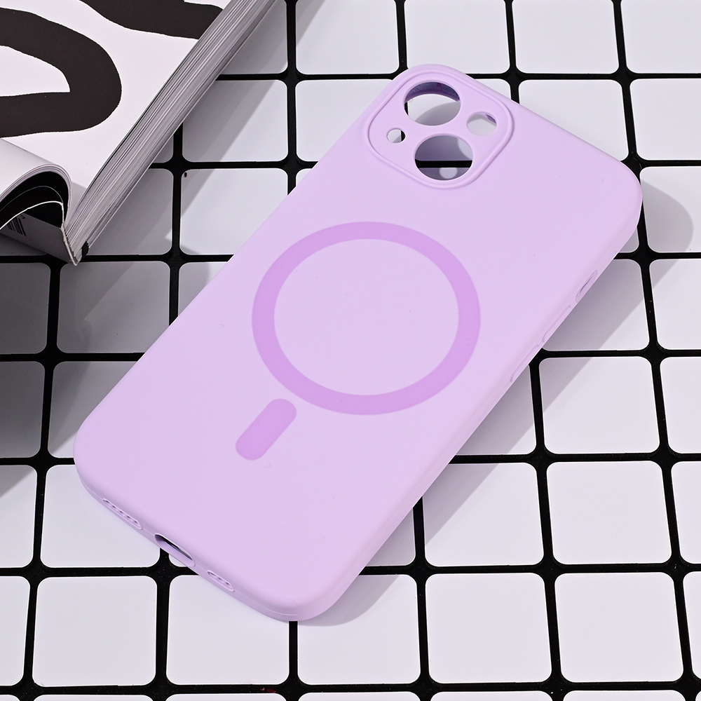 Torbica Magsafe Pure color za iPhone 14 6.1 lila
