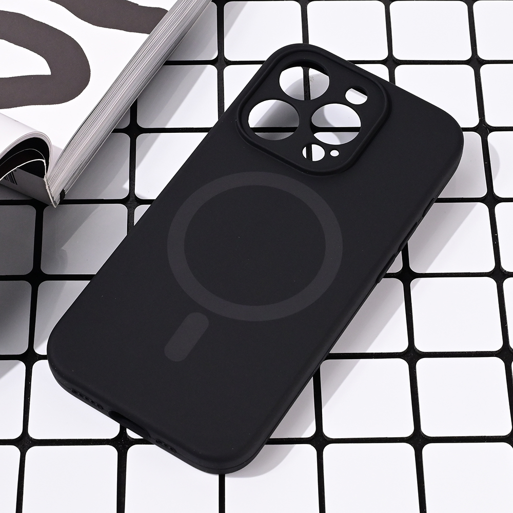 Torbica Magsafe Pure color za iPhone 14 Pro 6.1 crna