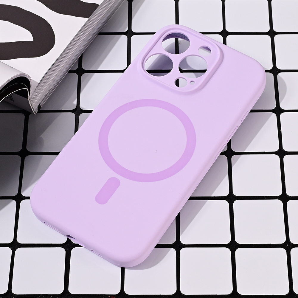Torbica Magsafe Pure color za iPhone 16 Pro 6.3 lila