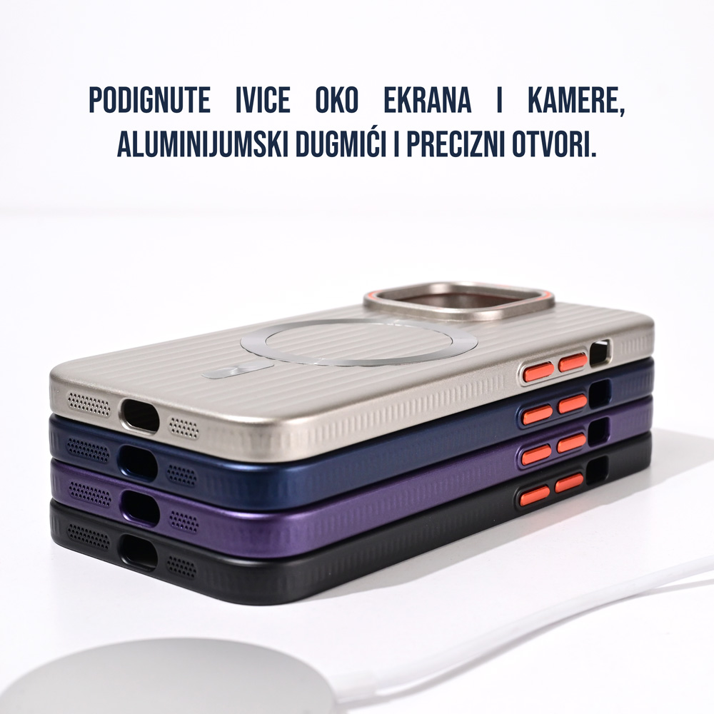 Torbica Magsafe Stripe za iPhone 13 Pro 6.1 plava