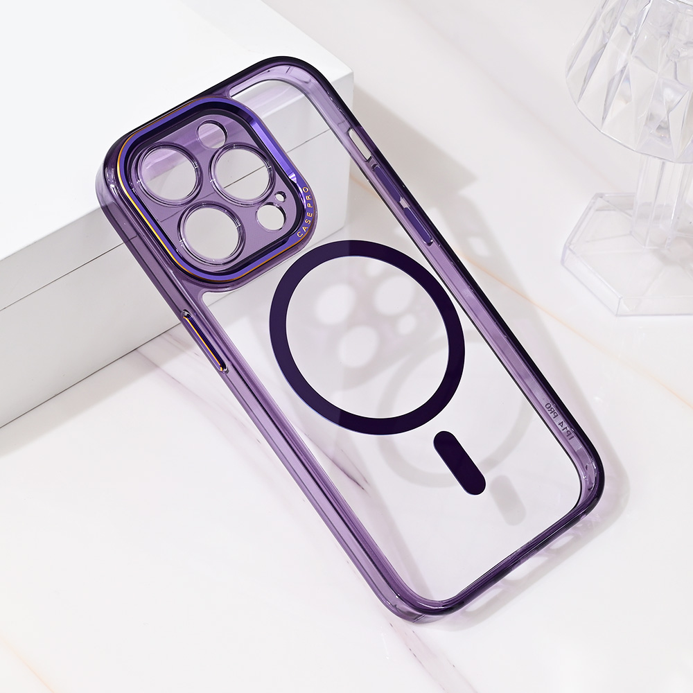 Torbica Magsafe Camera Color za iPhone 13 Pro 6.1 ljubicasta