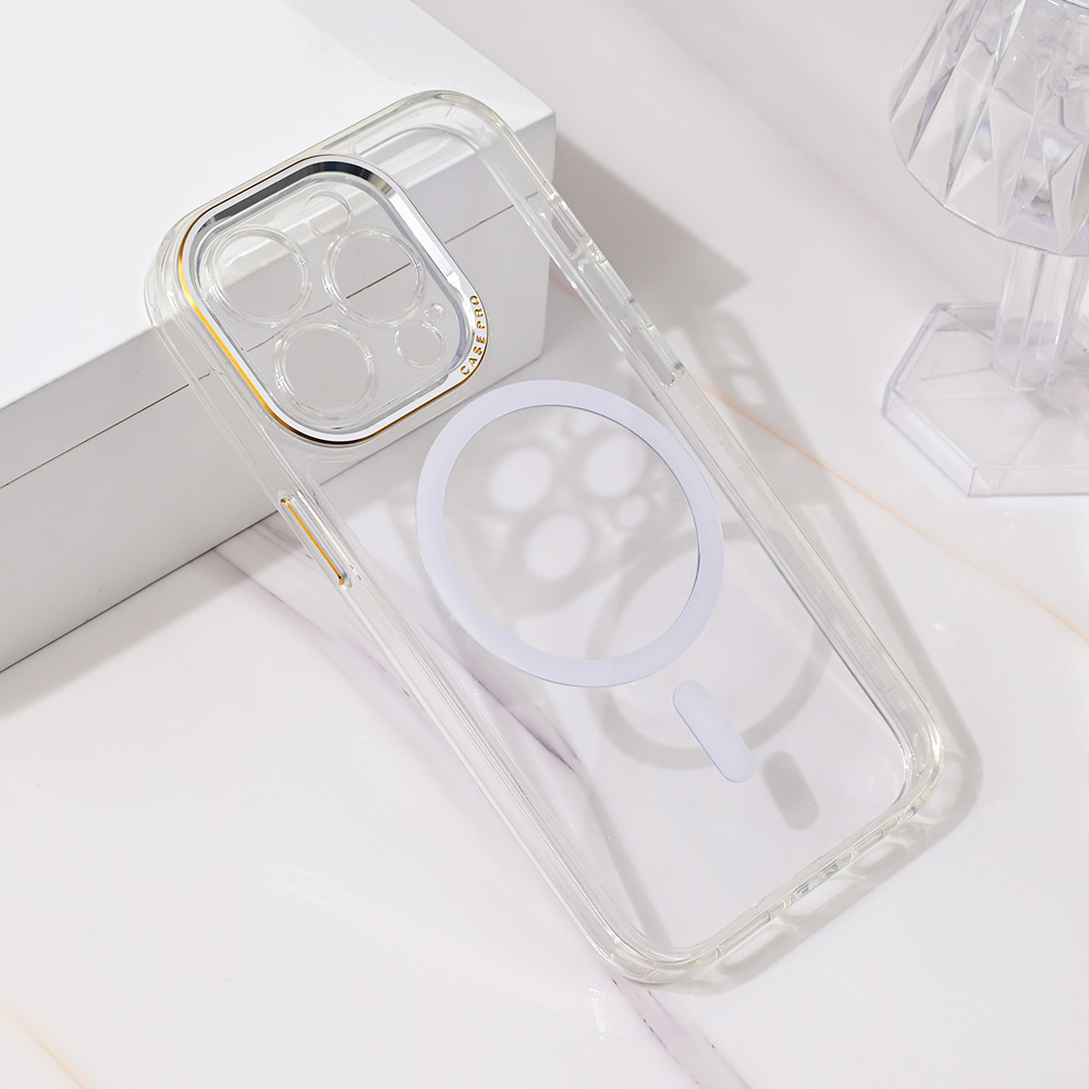 Torbica Magsafe Camera Color za iPhone 13 Pro 6.1 transparent