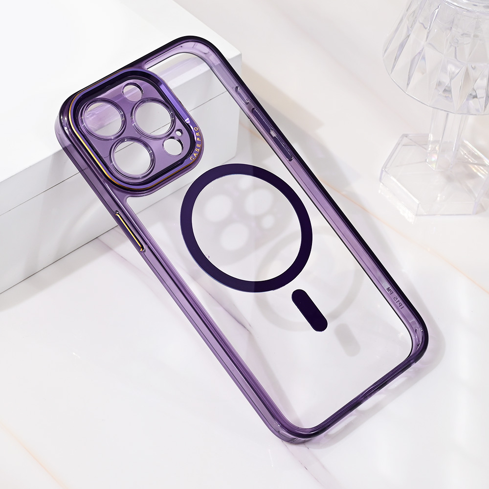 Torbica Magsafe Camera Color za iPhone 15 Pro Max 6.7 ljubicasta
