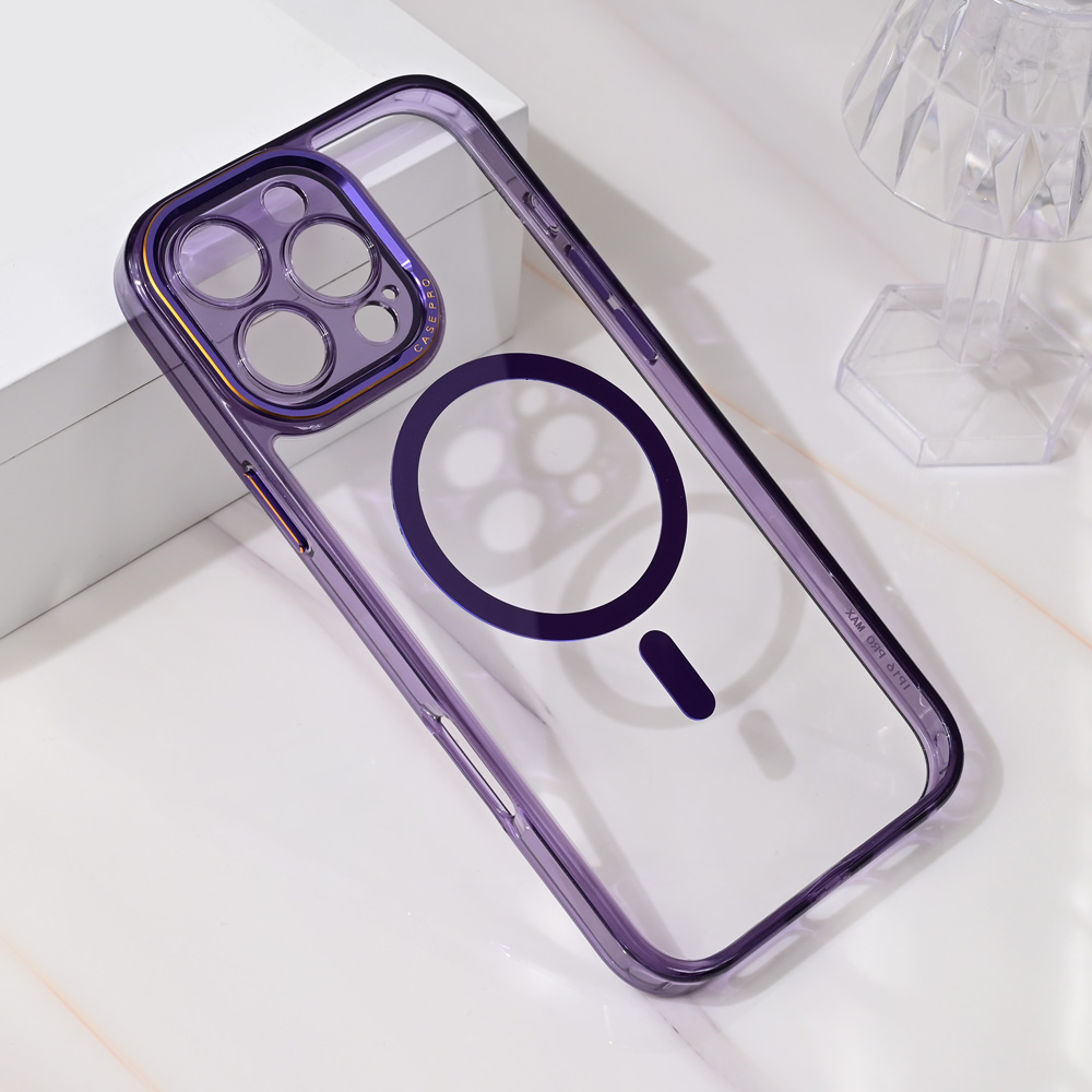 Torbica Magsafe Camera Color za iPhone 16 Pro Max 6.9 ljubicasta