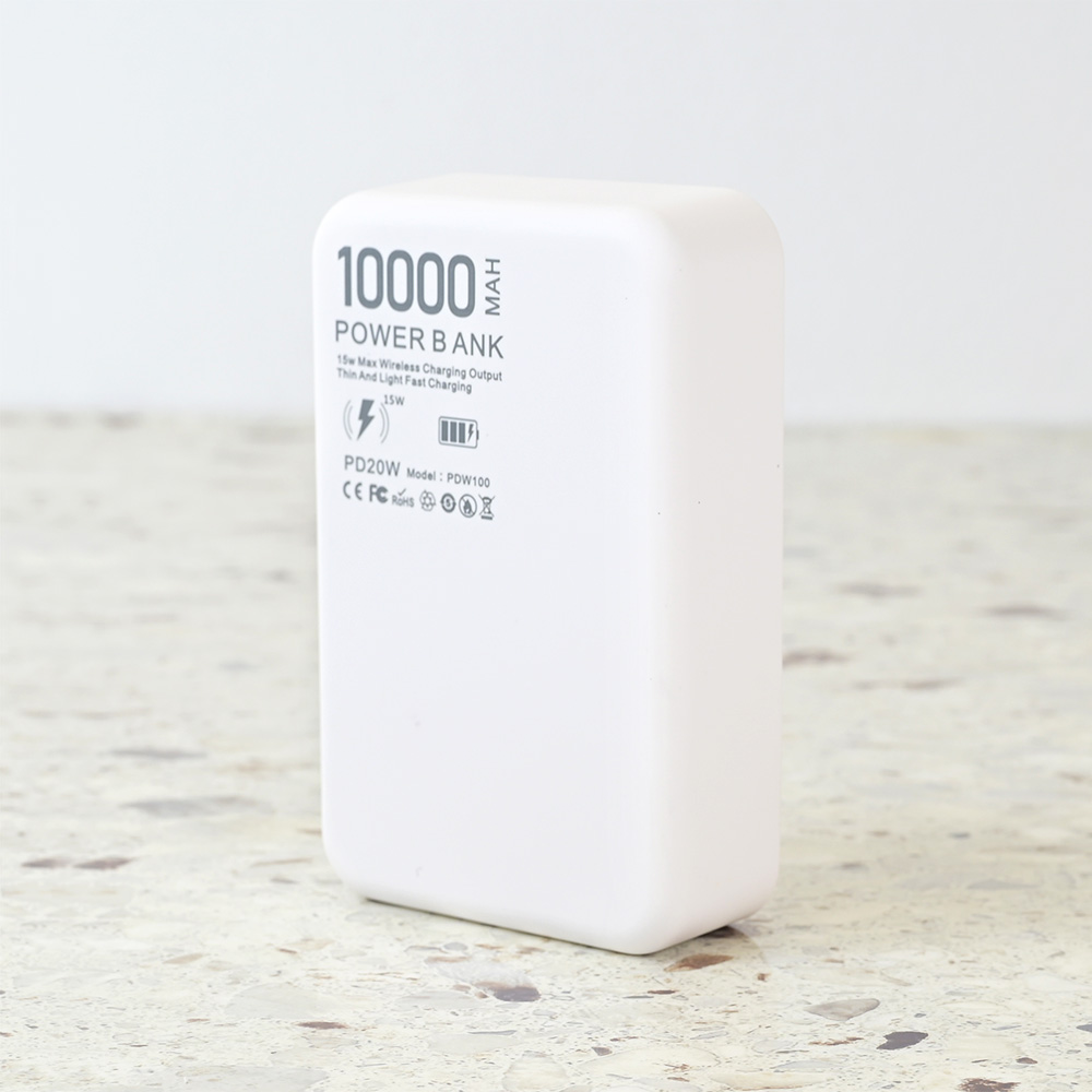 Power bank prenosiva baterija Magsafe Oxpower PD W100 10000mAh bela