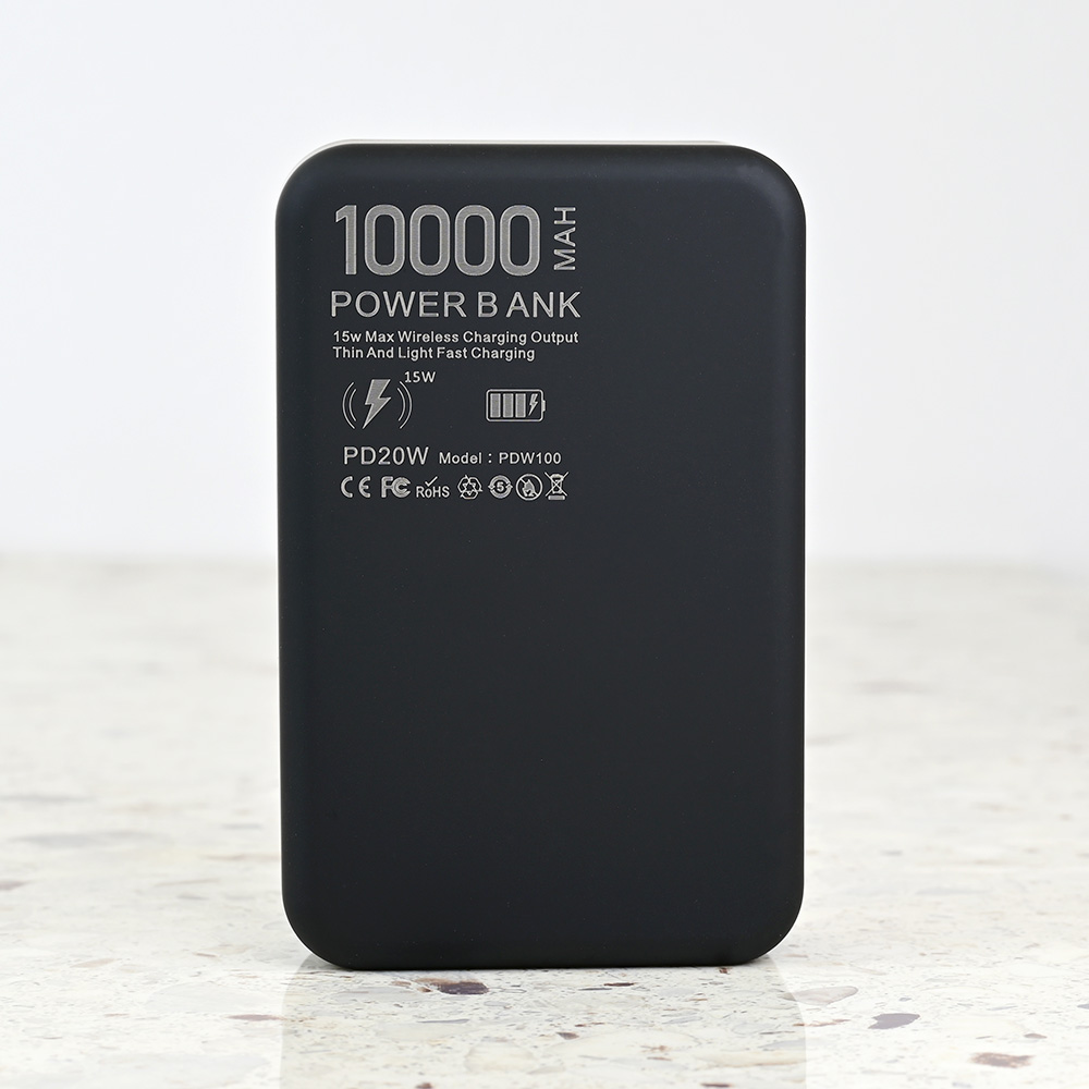 Power bank prenosiva baterija Magsafe Oxpower PD W100 10000mAh crna