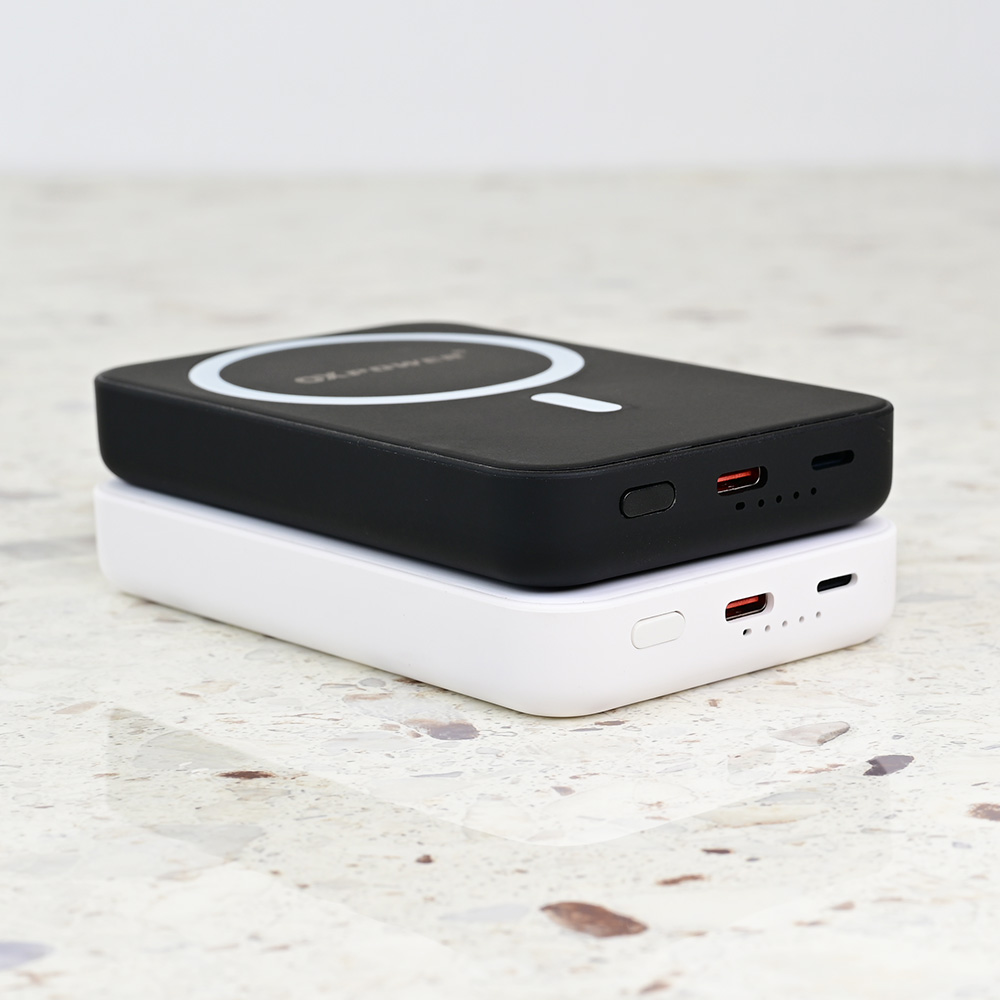 Power bank prenosiva baterija Magsafe Oxpower PD W5 5000mAh bela