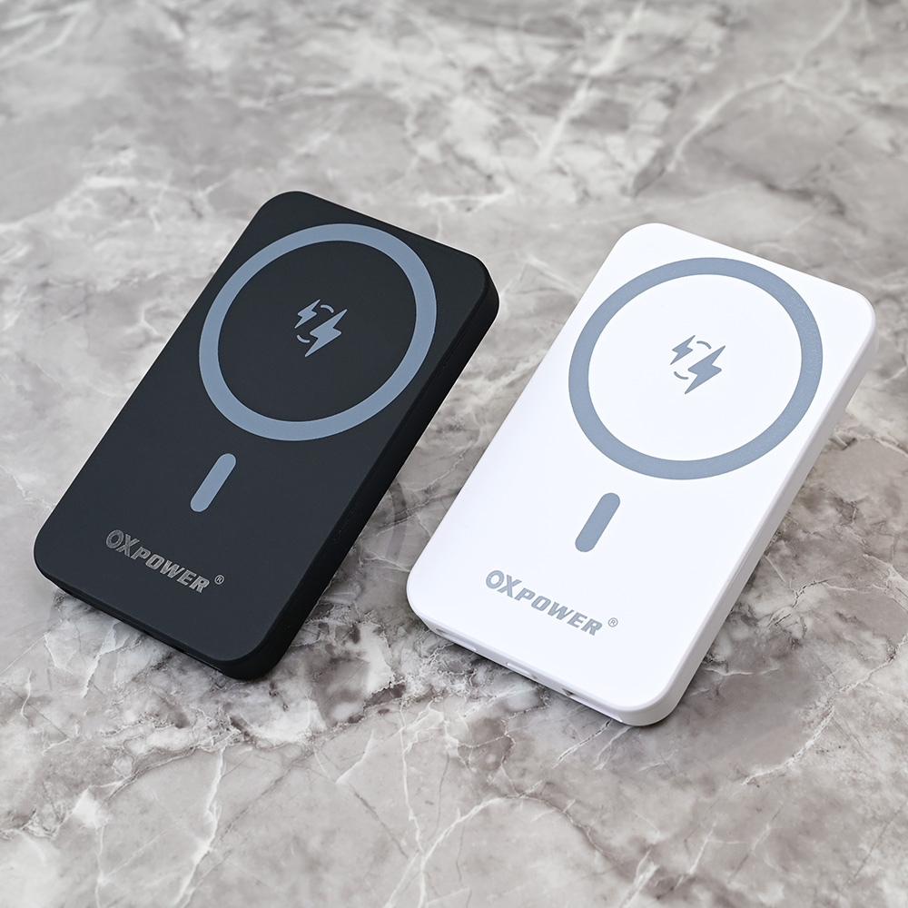 Power bank prenosiva baterija Magsafe Oxpower PD W51 5000mAh crna
