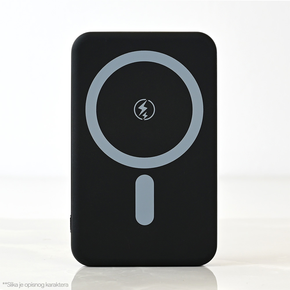 Power bank prenosiva baterija Magsafe Oxpower PD W52 5000mAh siva