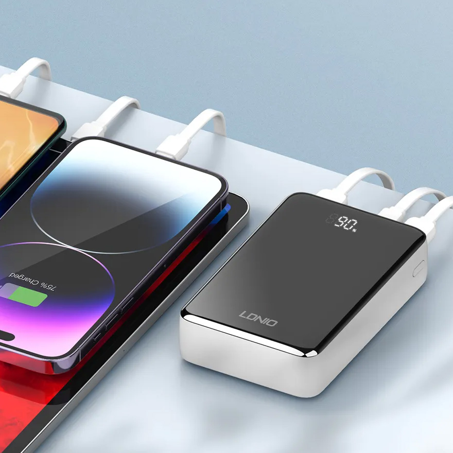Back up baterija LDNIO PQ22 20000mah, 22.5W, crno bela