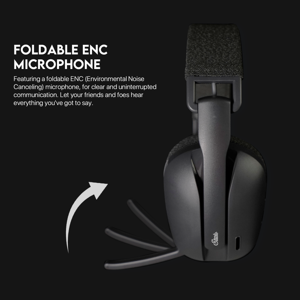 Bluetooth slusalice Fantech WHG03 Studio crne