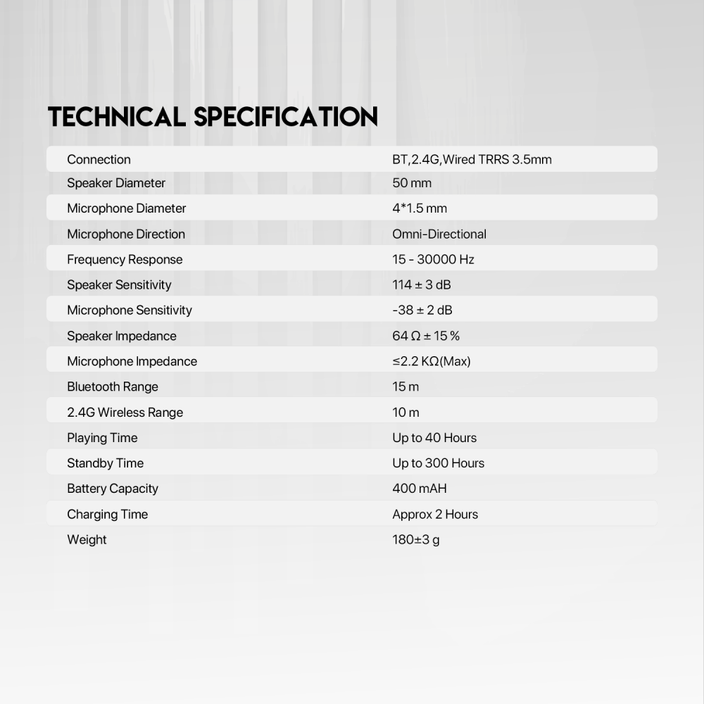 Bluetooth slusalice Fantech WHG03 Studio crne